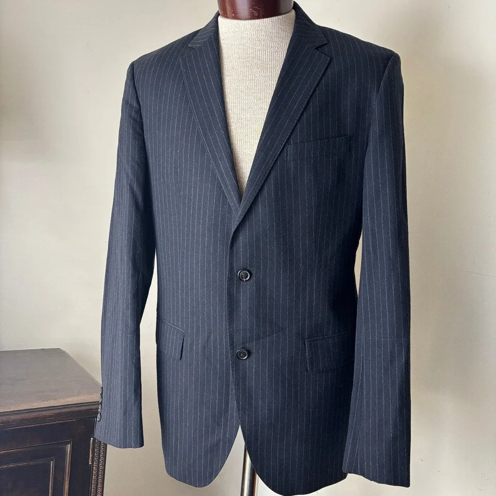 Hugo Boss sophisticated pinstripe